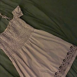 Off the shoulder sun dress 🌞